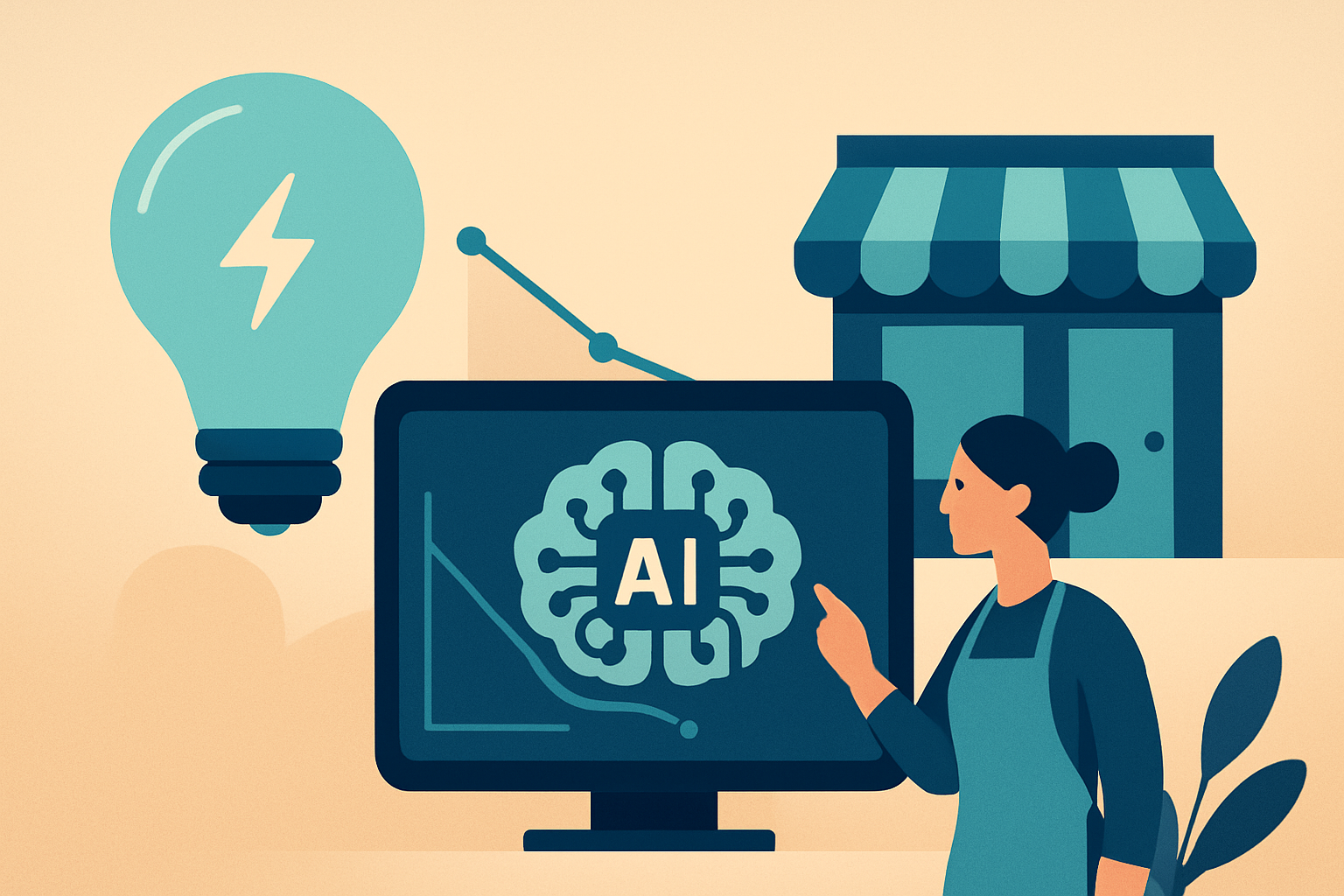 Cómo la inteligencia artificial está ayudando a las pymes a reducir su gasto energético