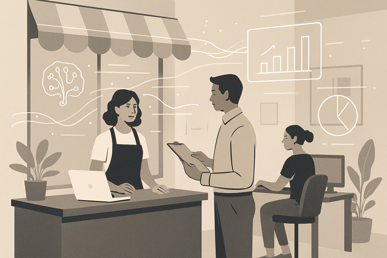 AI for demand forecasting and inventory in small businesses: How to seize the future today