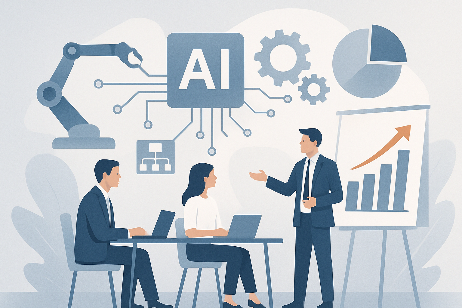 How Artificial Intelligence reduces operating costs in SMEs without cutting the team